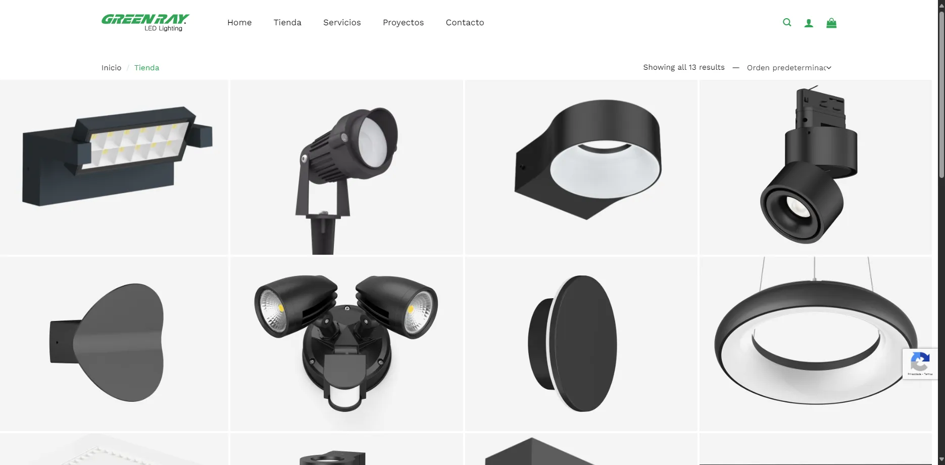 Green Ray LED